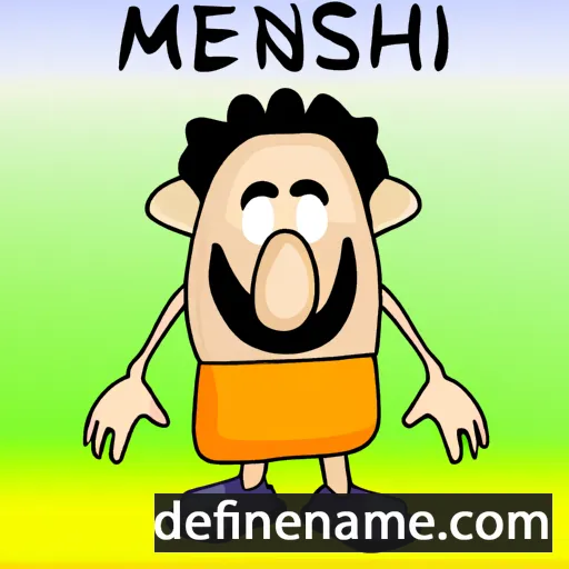 cartoon of the name Meshech