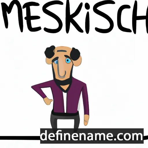 Meshek cartoon