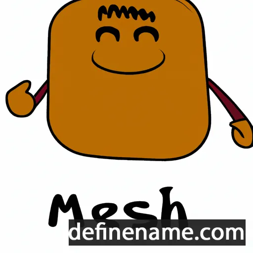 cartoon of the name Meshi