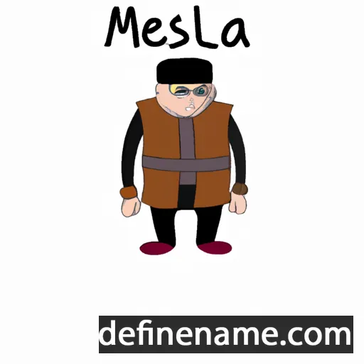 cartoon of the name Messala