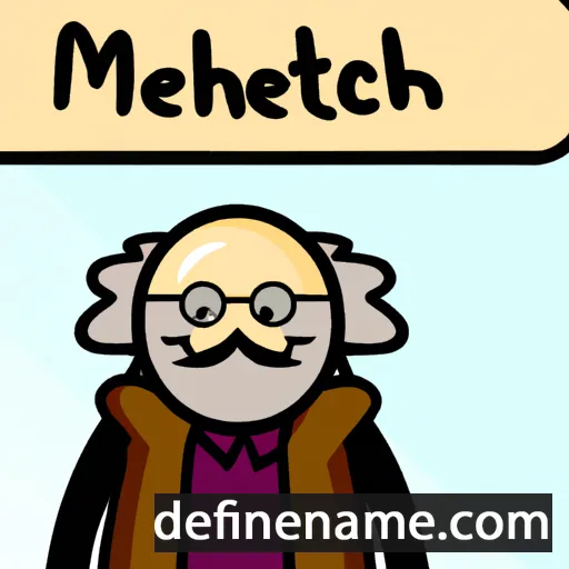 cartoon of the name Methuselam