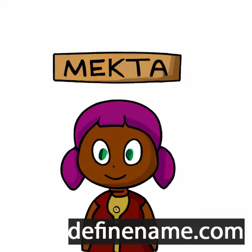 Metika cartoon