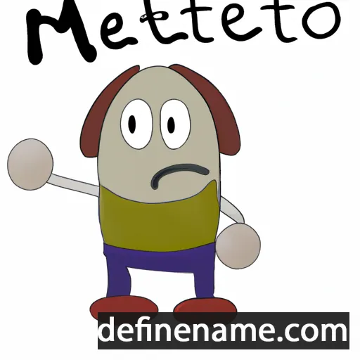 Metito cartoon