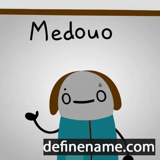 cartoon of the name Metodiu