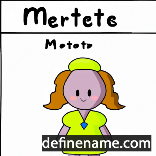 Mettemarie cartoon