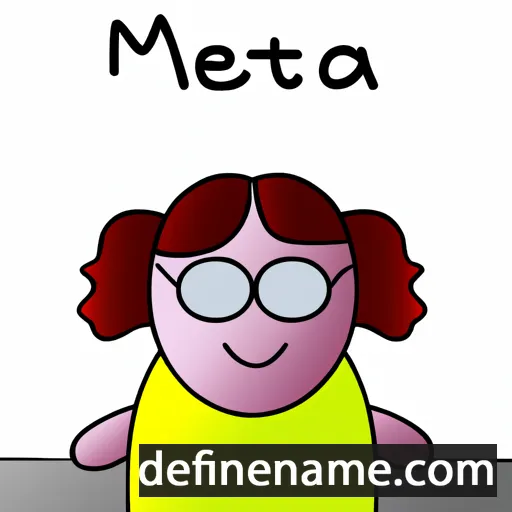 Mettia cartoon