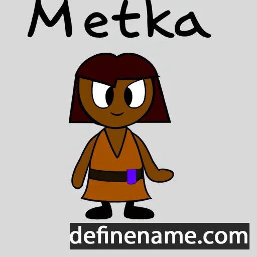 Metuka cartoon