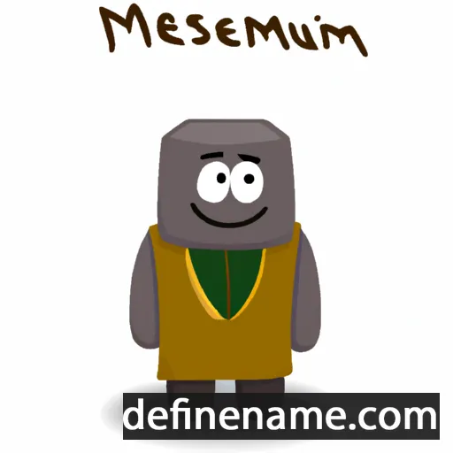 cartoon of the name Metusalem