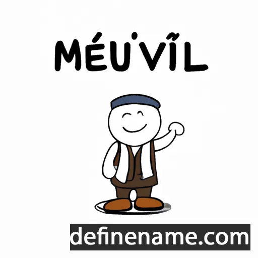 cartoon of the name Mevlüt