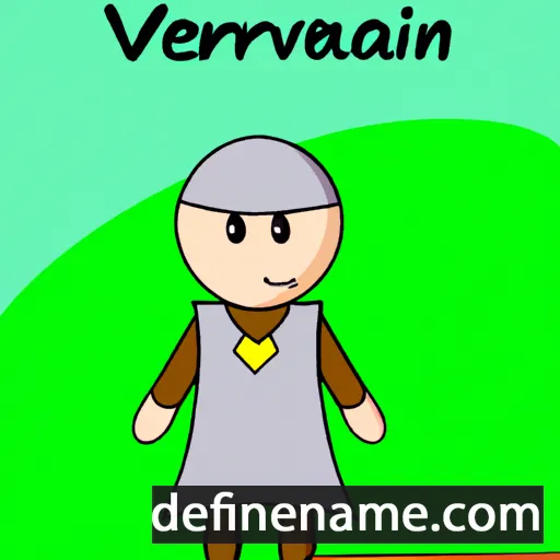 cartoon of the name Mevrian