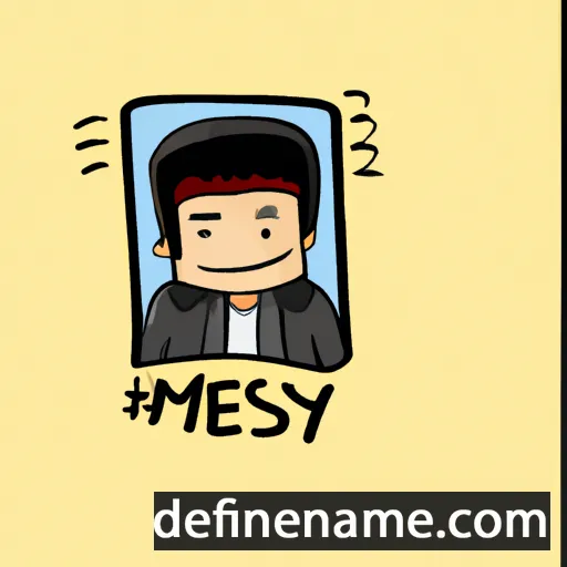 cartoon of the name Meysam