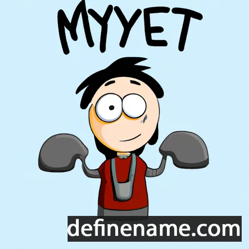 cartoon of the name Meytav