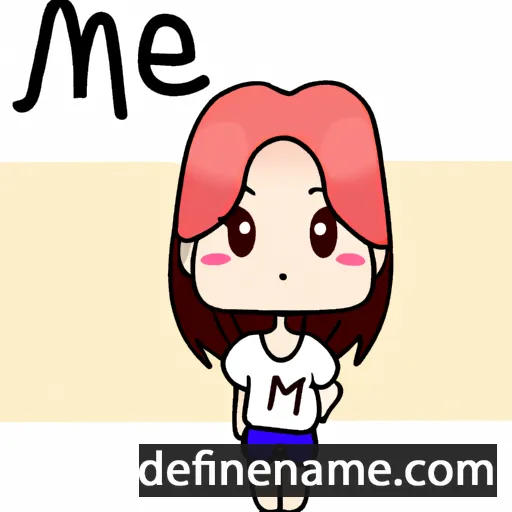 Mi-ae cartoon