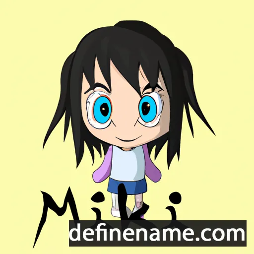 Miaki cartoon