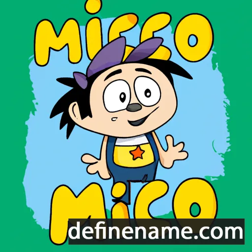 Mićo cartoon