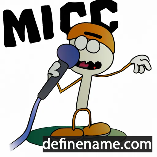 Mic cartoon