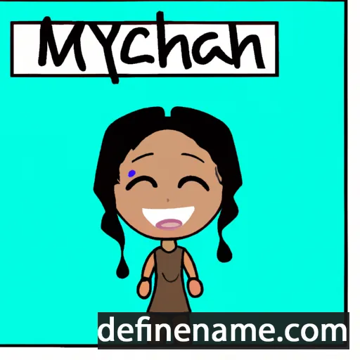 Micayah cartoon