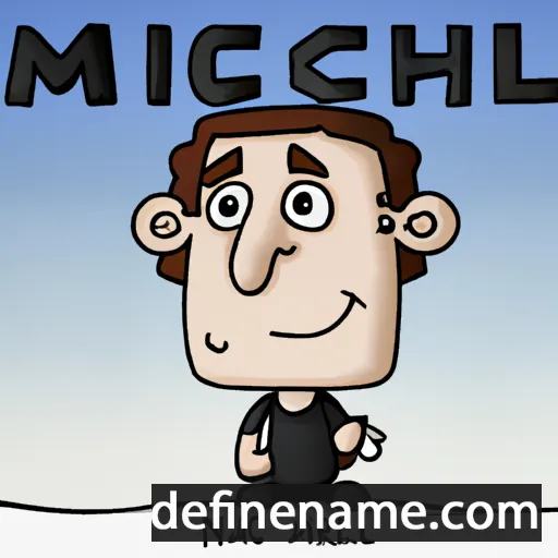 Micchel cartoon