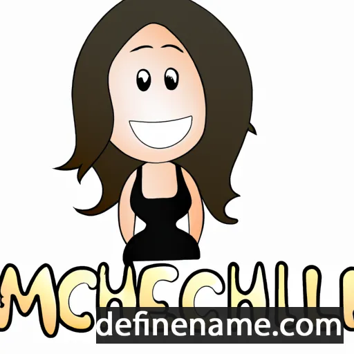 cartoon of the name Michaelle