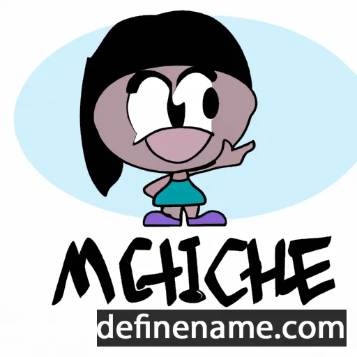 Michê cartoon