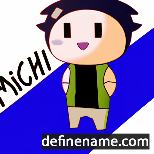 Michiaki cartoon