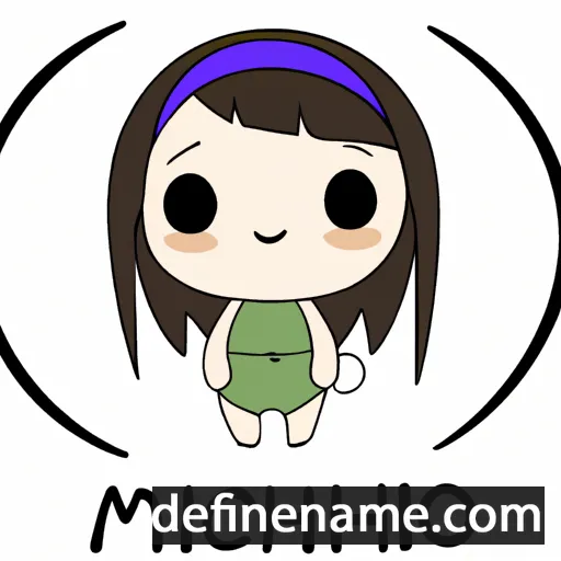 cartoon of the name Michiharu