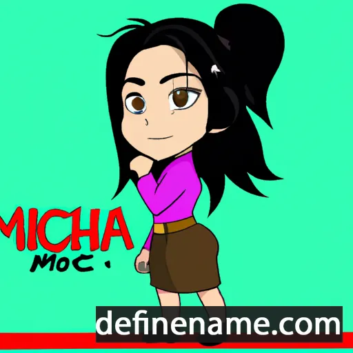 Michika cartoon