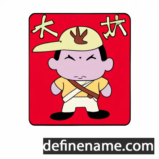 cartoon of the name Michinosuke