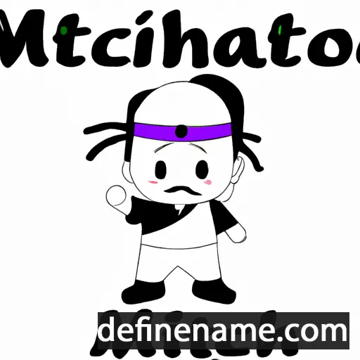 cartoon of the name Michitaro