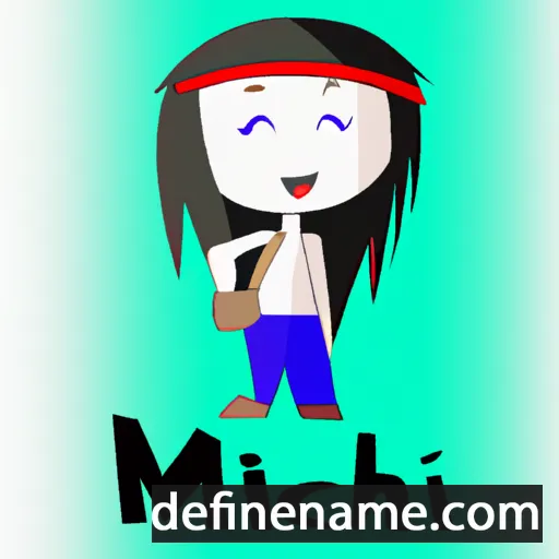 cartoon of the name Michri