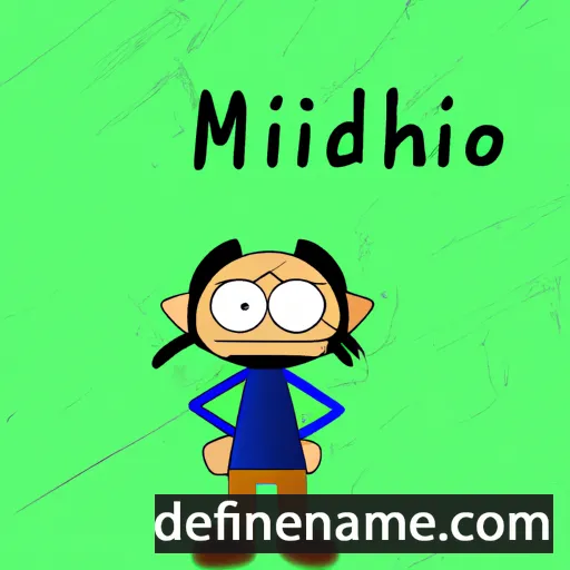 Midhu cartoon