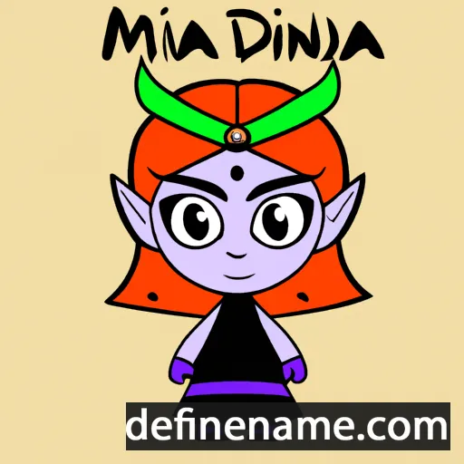 cartoon of the name Midna