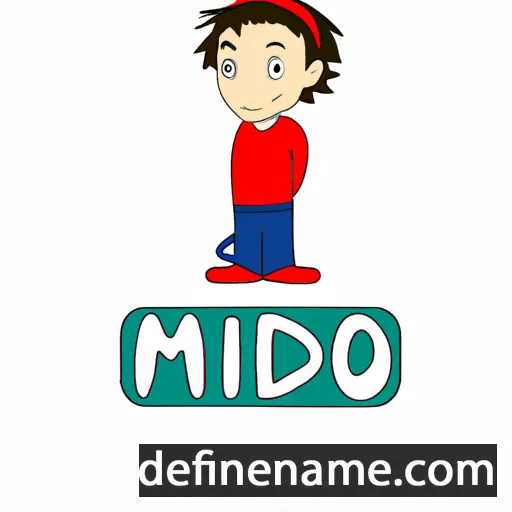 Mido cartoon