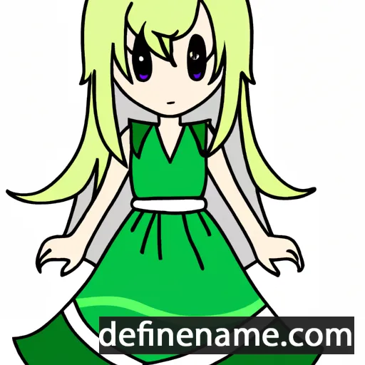 cartoon of the name Midorihime