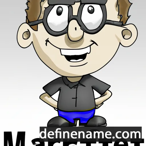 cartoon of the name Jarrett