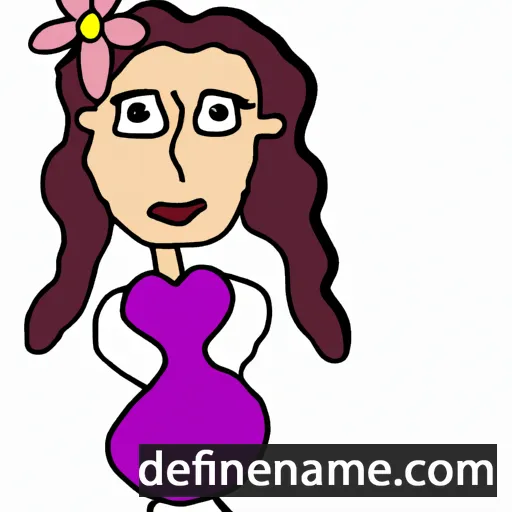 cartoon of the name Jasmína