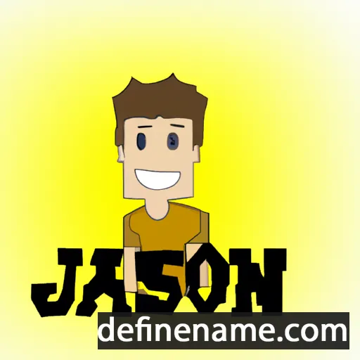 cartoon of the name Jason