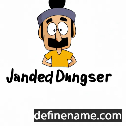 cartoon of the name Jasvinder