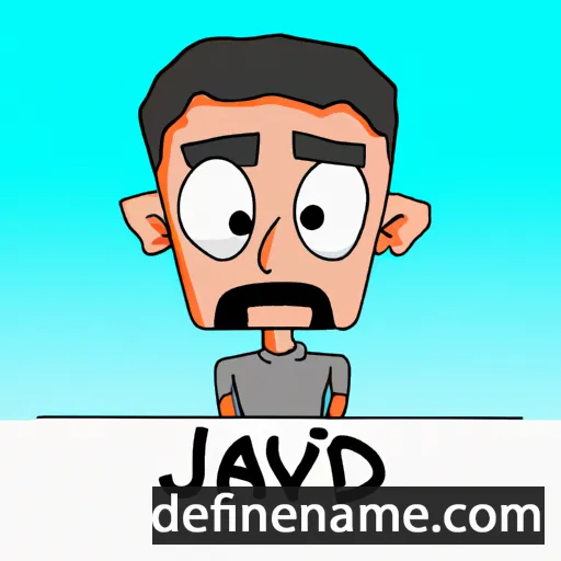 cartoon of the name Javaid