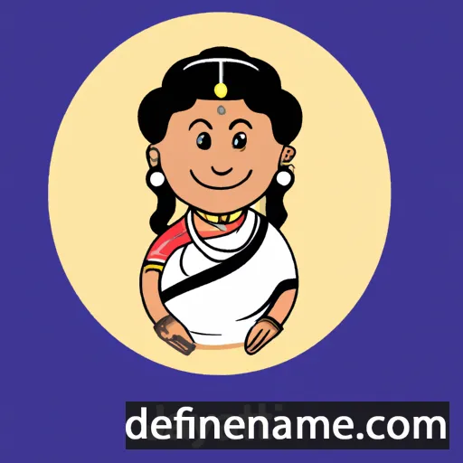 cartoon of the name Jayanthi