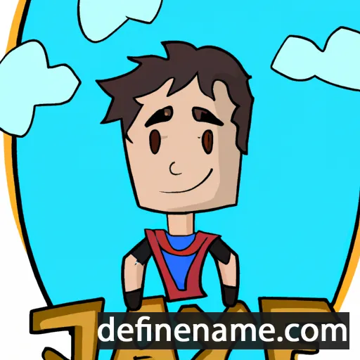 cartoon of the name Jayce