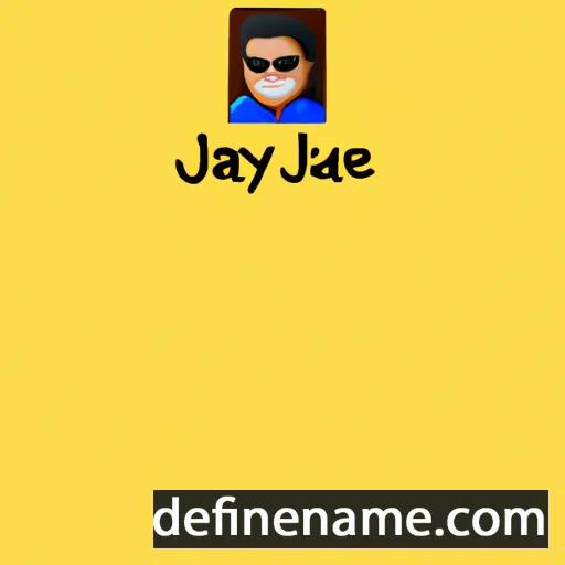 cartoon of the name Jaye