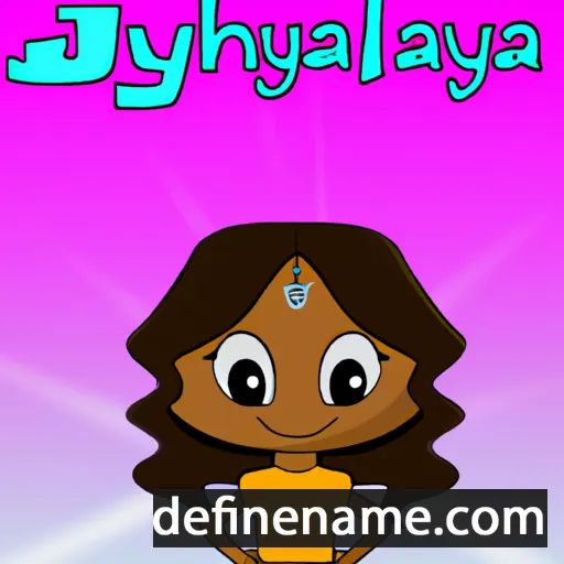 cartoon of the name Jaylah