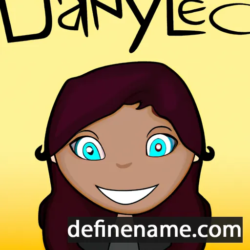 cartoon of the name Jaylene