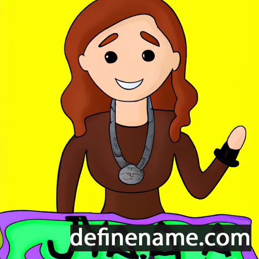 cartoon of the name Jayna