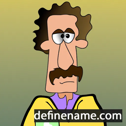 cartoon of the name Jean-Claude