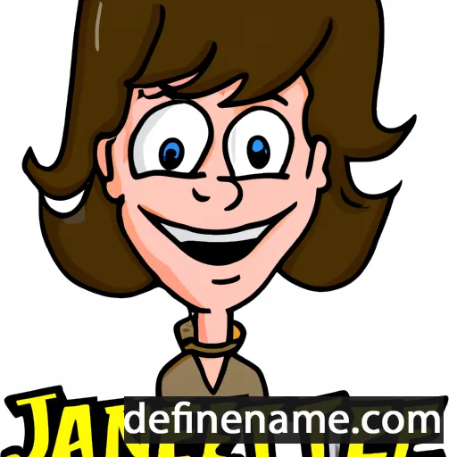 cartoon of the name Jeanette