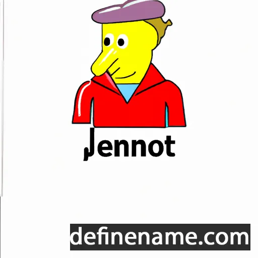 cartoon of the name Jeannot