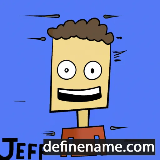 cartoon of the name Jef