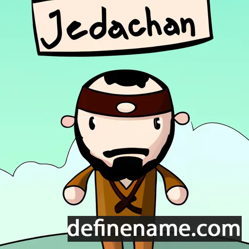 cartoon of the name Jehoaddan